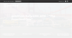 Desktop Screenshot of goldrushrally.com